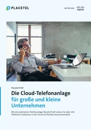 PLACETEL Die Cloud-Telefonanlage Flyer